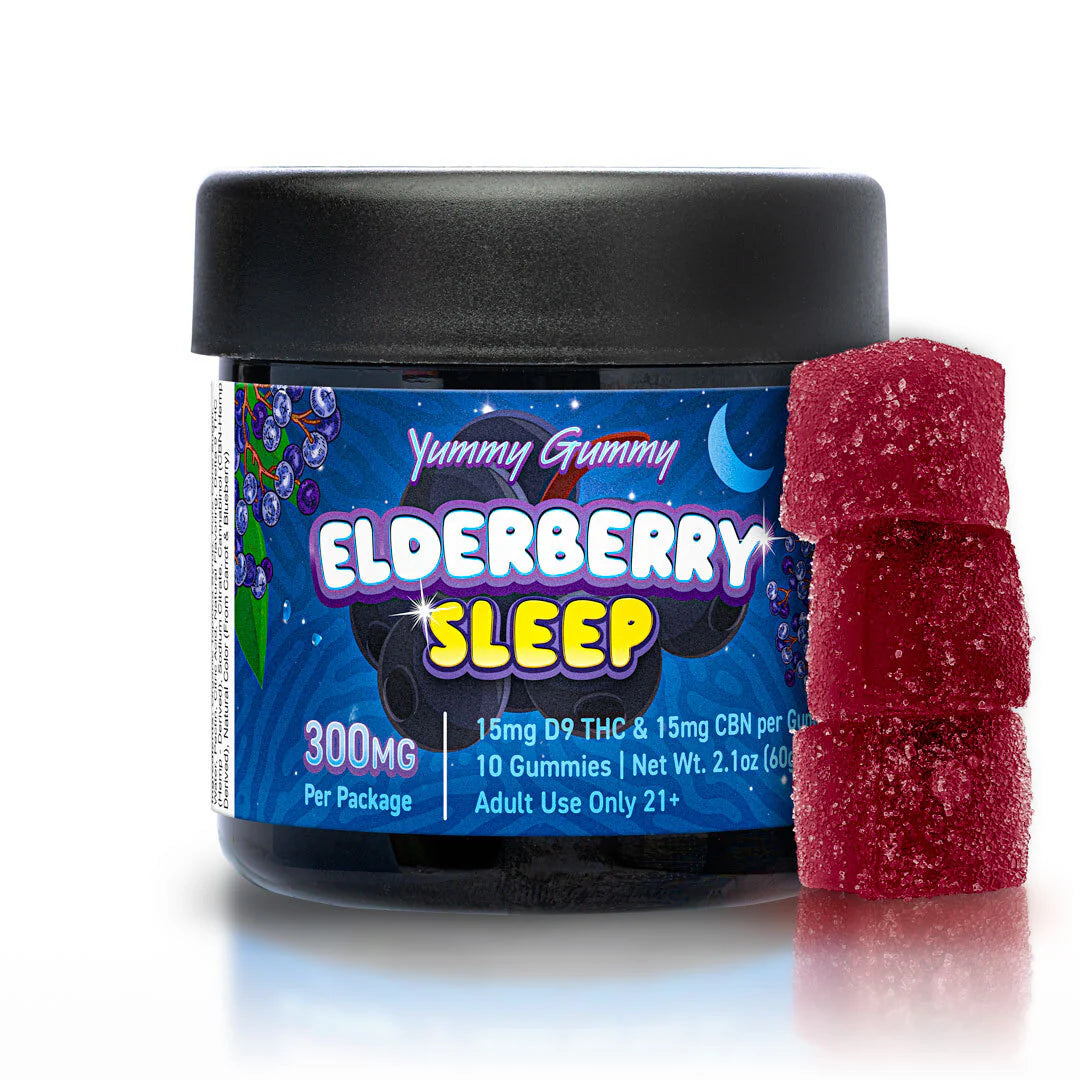 Yummy Gummy Sleep 200mg - Elderberry