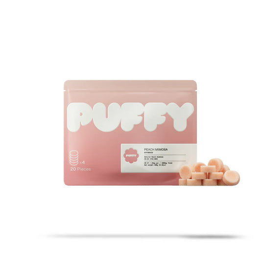 Puffy Gummy - 20-Piece Gummy Pack 25mg:25mg - Hybrid