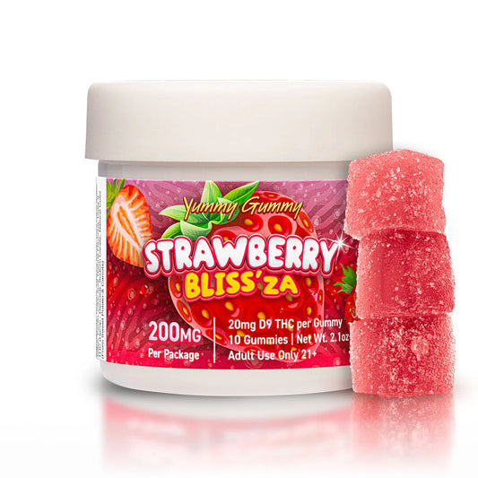 Yummy Gummy 200mg - Sweet Strawberry - Gummy Bar
