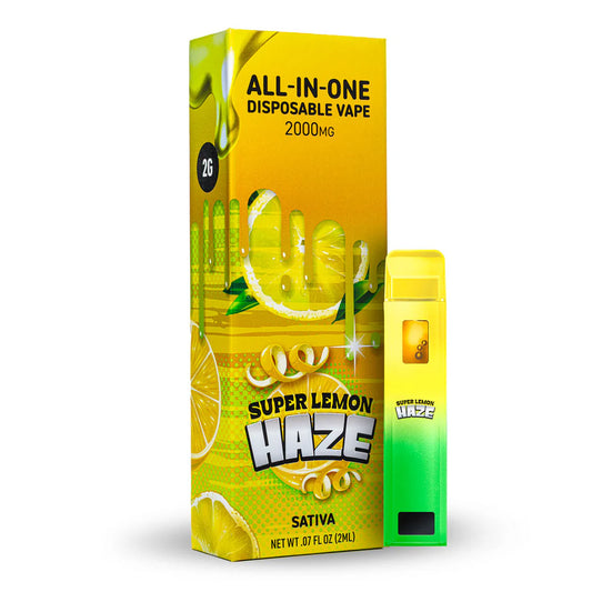 All-In-One Disposable Vape - Super Lemon Haze - Sativa